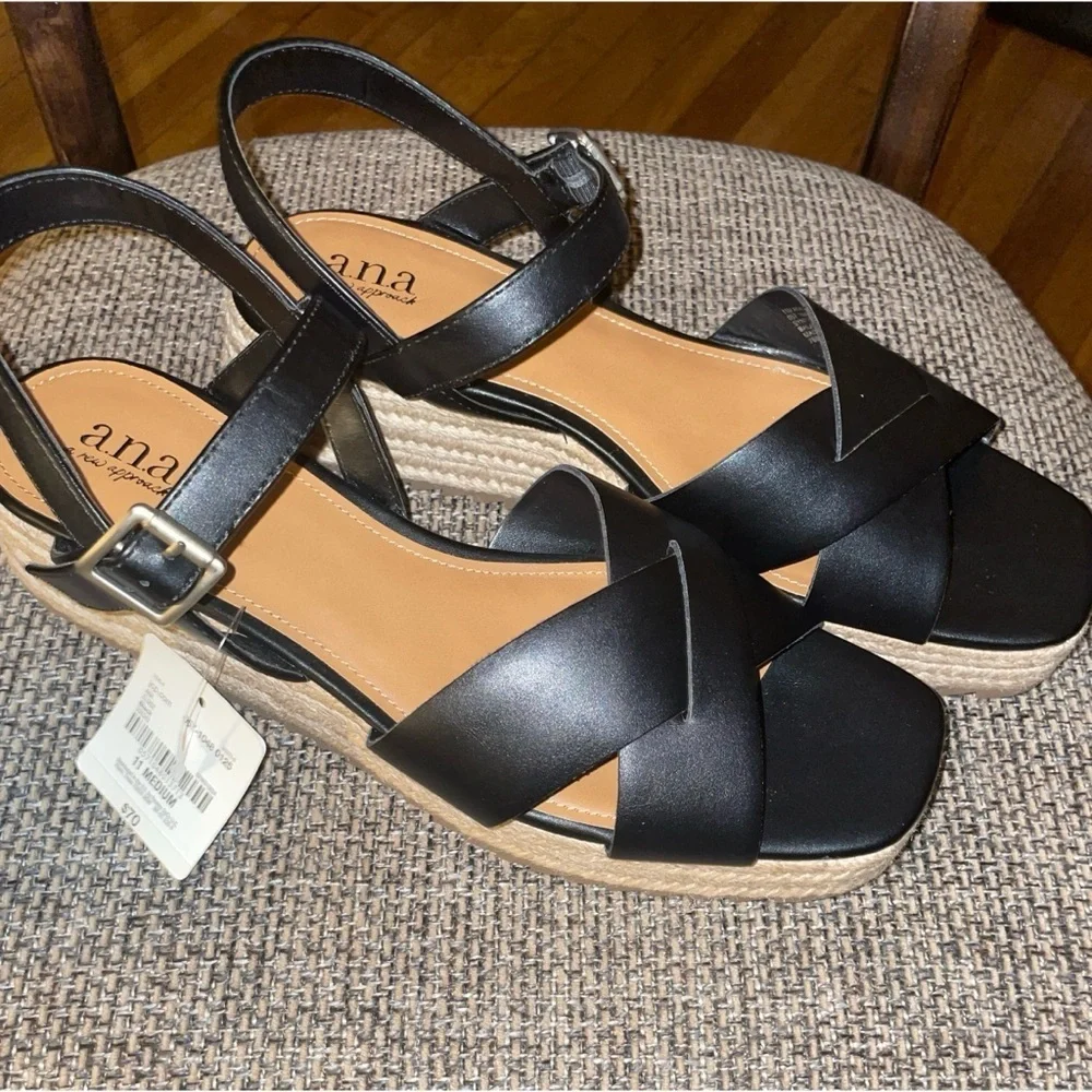 a. n.a Black Eloise Women's Sandals
